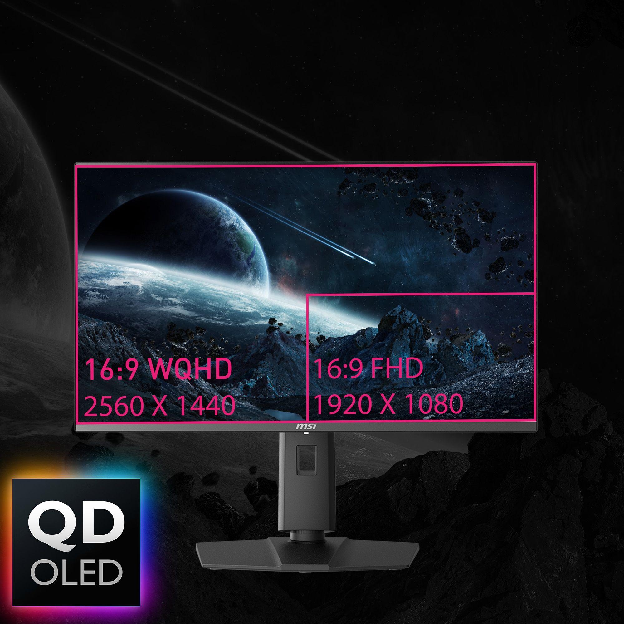 Monitor MSI MPG 271QRXDE QD-OLED (26,5" - QD-OLED - 360 Hz - Preto) — miniatura 7