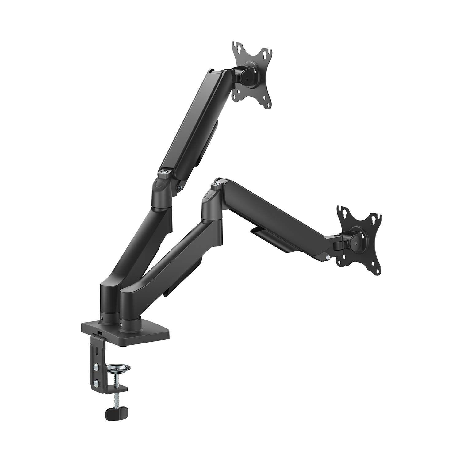 Suporte de Secretária para 2 Monitores/TV AISENS DT32TSR-357 (17-32" - 9 kg por Ecrã - Preto), miniatura 3