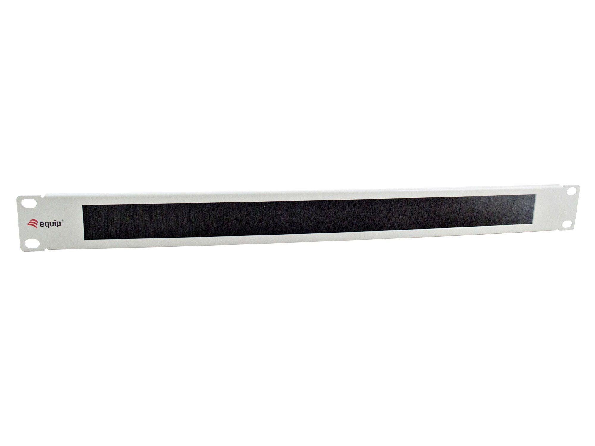 Painel de Escovas EQUIP 327414 (19" - 1U - Cinzento)