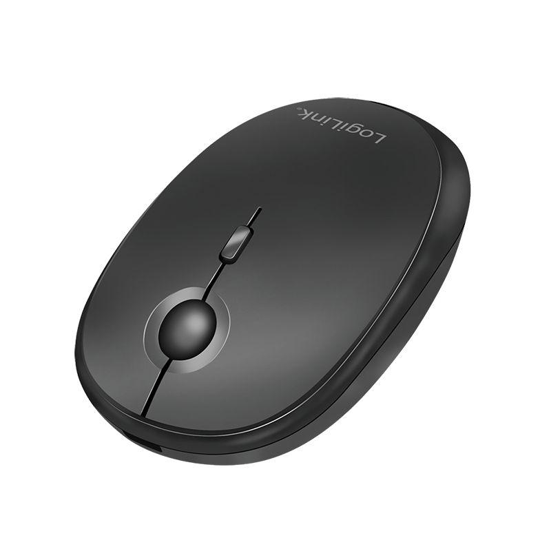 Rato LOGILINK ID0204 (Ambidestro - 1600 DPI - RF Wireless + Bluetooth - Preto), miniatura 3