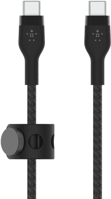 Cabo USB-C BELKIN BoostCharge Flex CAB011bt1MBK (1 m - USB-C macho - Preto)