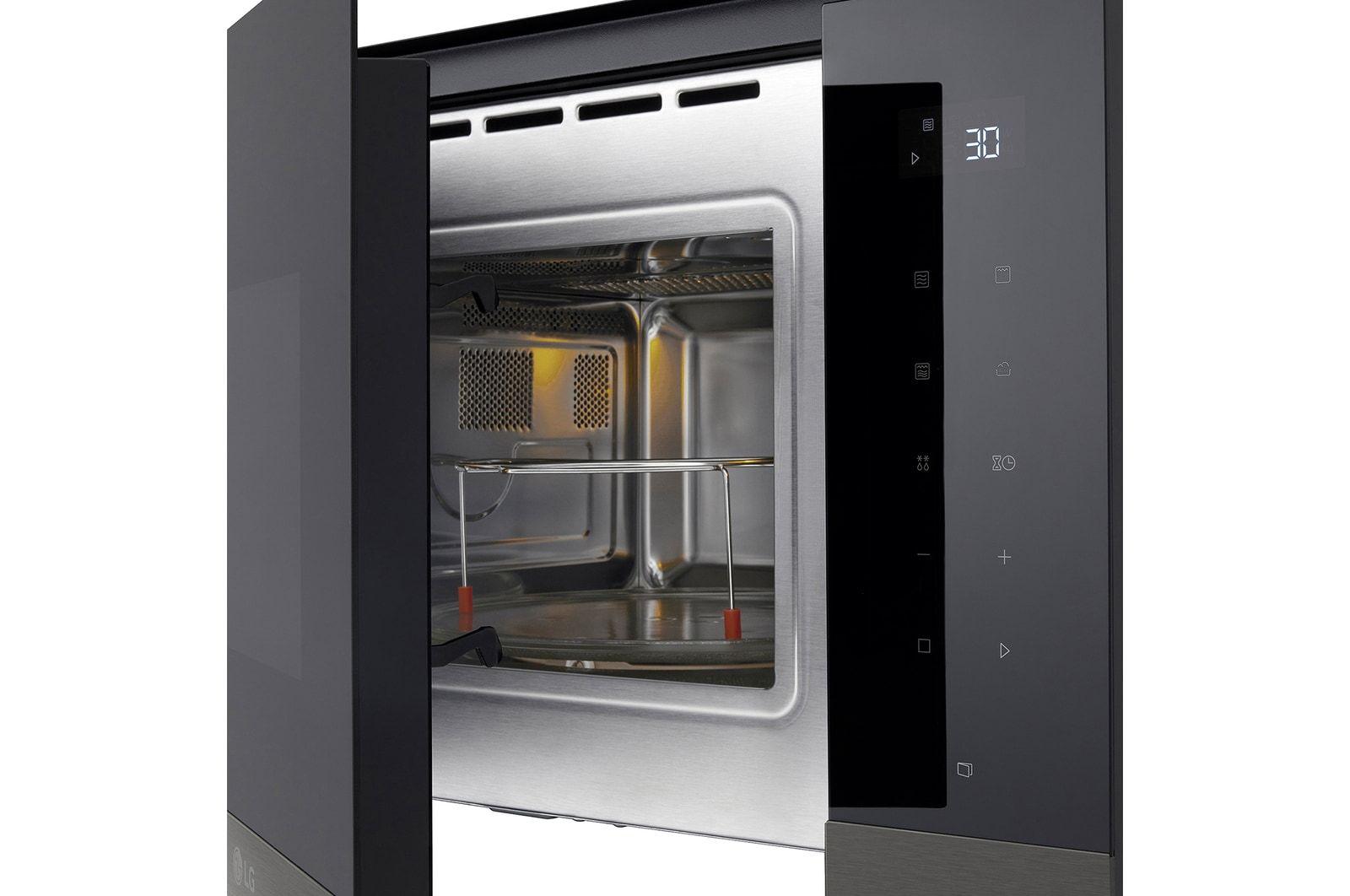 Micro-ondas Encastre LG MG7Z2593B (900 W - 1000 W - 25 l - Preto e Inox), miniatura 5