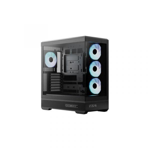 Caixa de Computador AEROCOOL P500B-Digi (Midi Tower - Aço SPCC - ARGB - Preto) — miniatura 2