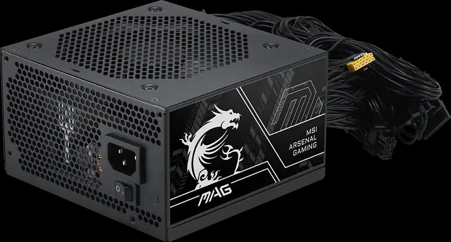 Fonte de Alimentação MSI MAG A650BN PCIE5 III (650 W)
