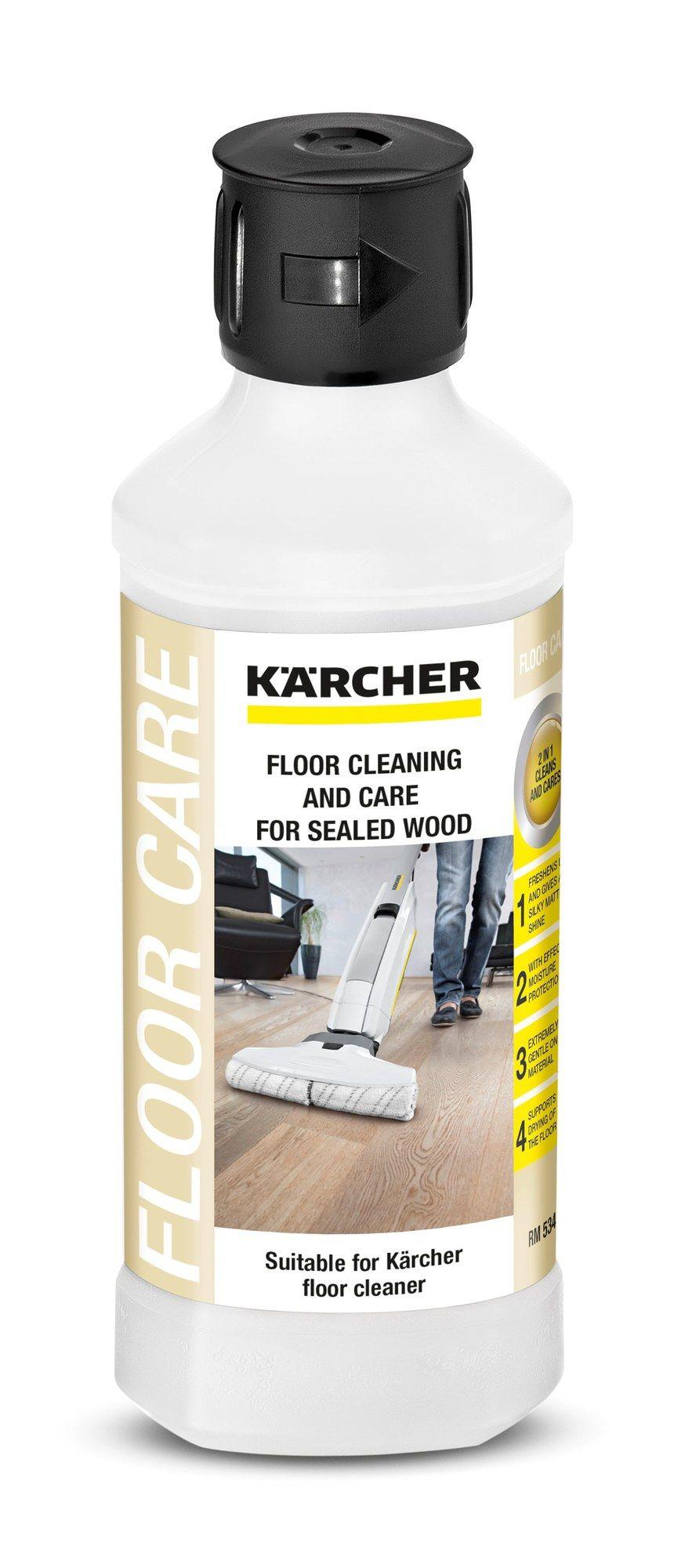 Detergente para pavimentos de madeira selada KÄRCHER RM 534 (500 ml - Concentrado)