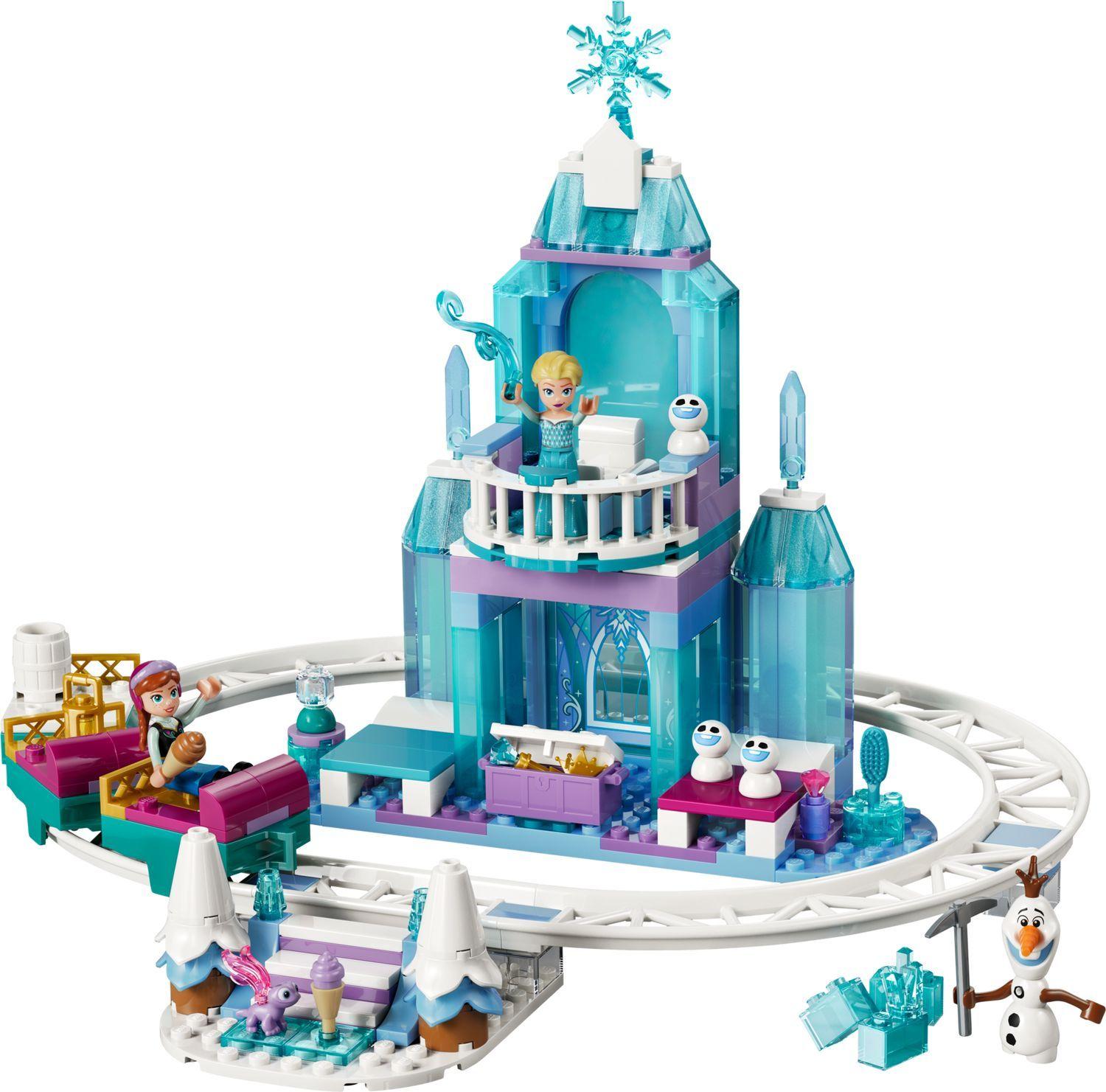 LEGO 43281 Disney Castelo de Gelo da Elsa e Aventura na Pista de Neve (4+ anos - 216 peças)