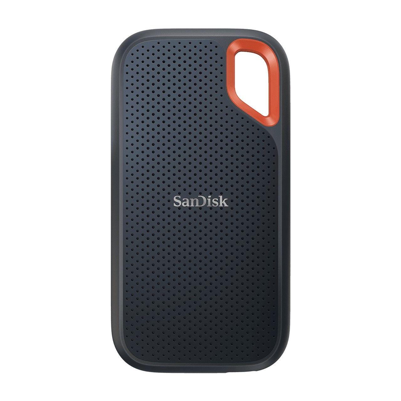 Disco SSD Externo SANDISK Extreme Portable (500 GB - 2,5 polegadas - USB Type-C - Preto)