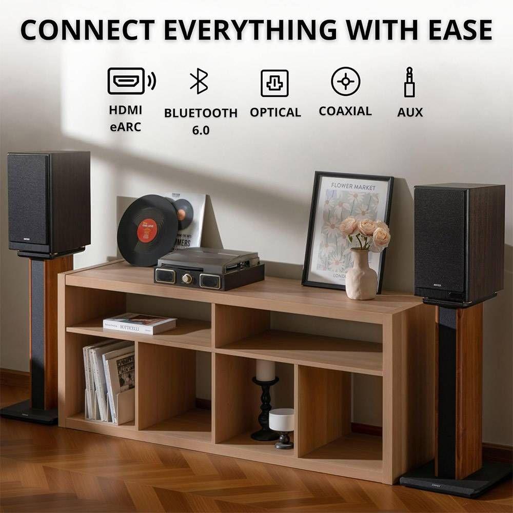 Colunas Hi-Fi EDIFIER R2750DB MKII (144 W - Com fios e sem fios - Madeira), miniatura 4