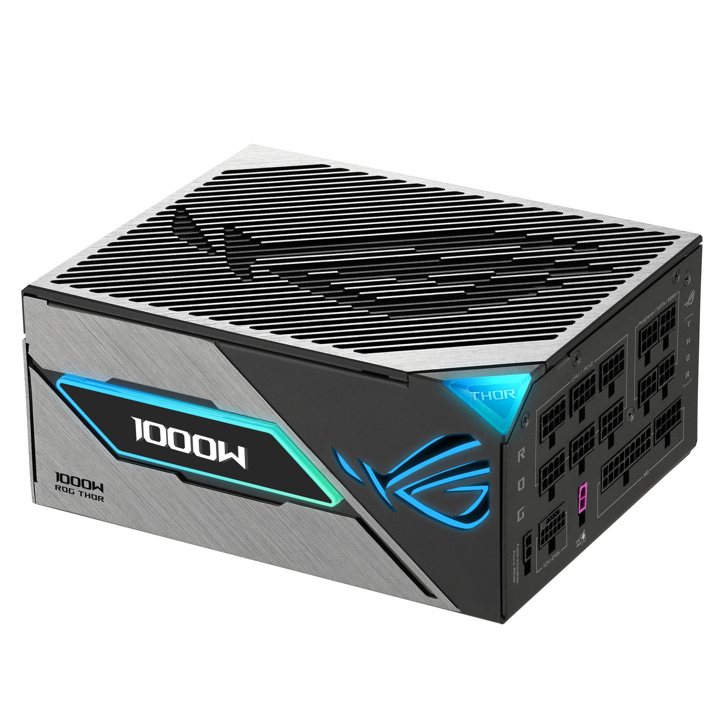 Fonte de Alimentação ASUS ROG Thor 1000W Platinum III (ATX - 1000 W - 80 Plus Platinum - Preto)