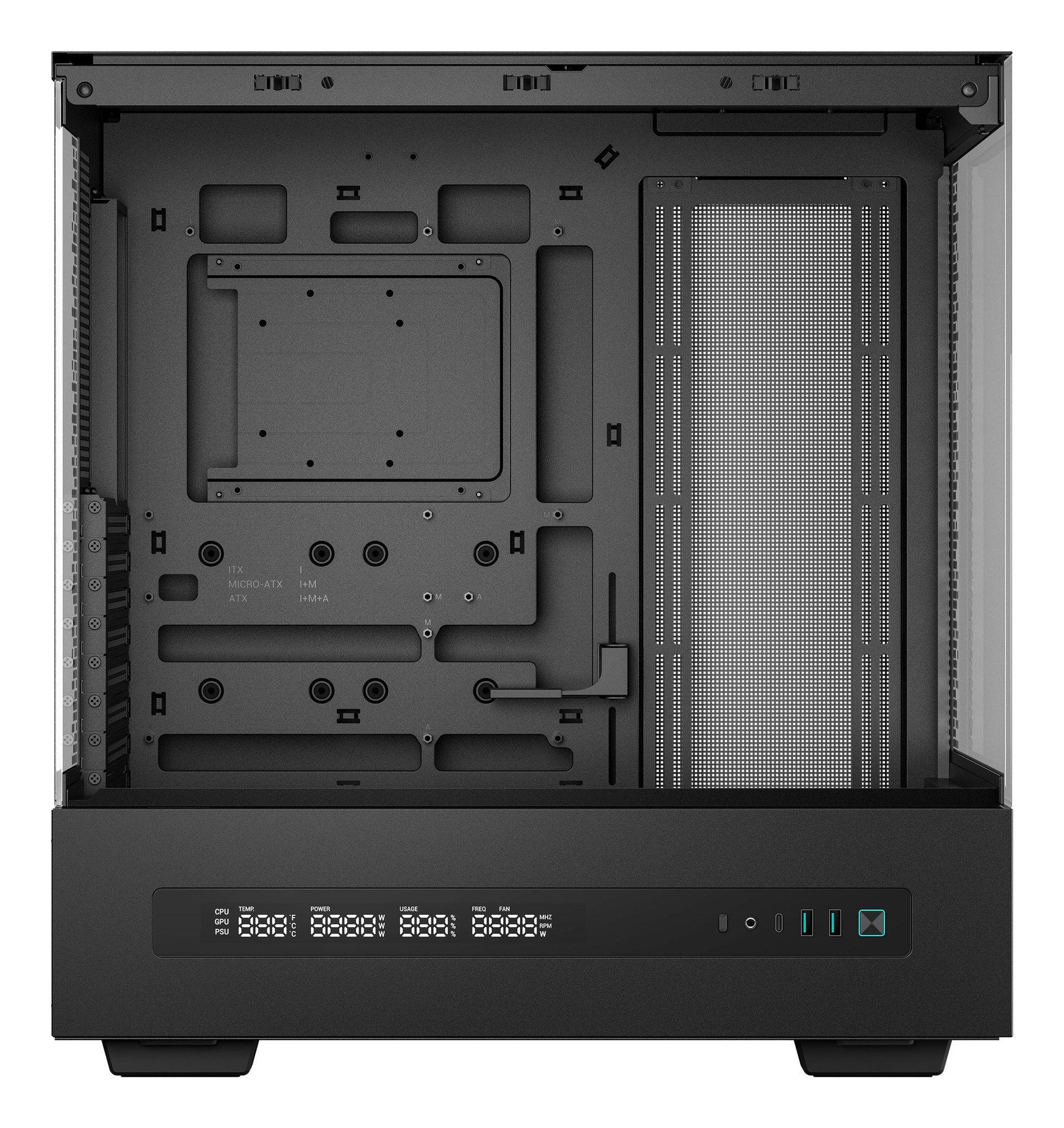 Caixa de Computador DEEPCOOL R-CH690-BKNNA0D-G-1 (ATX, Micro ATX, Mini-ITX - ATX, PS2 - Torre - Preto) — miniatura 4