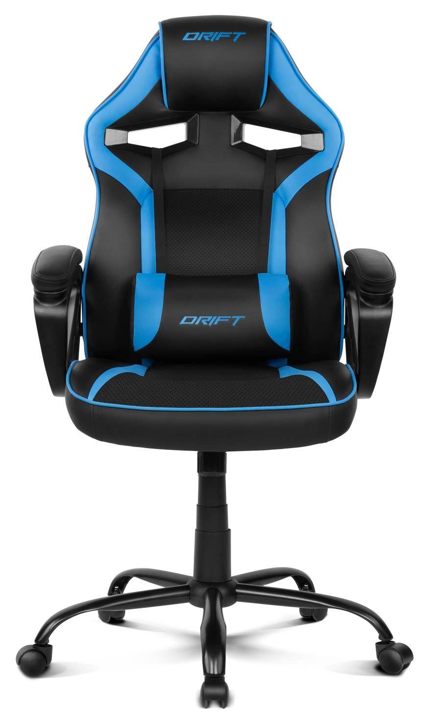 Cadeira Gaming DRIFT DR50BL (120 kg - 0–15° - Classe 4 - Preto/Azul), miniatura 3