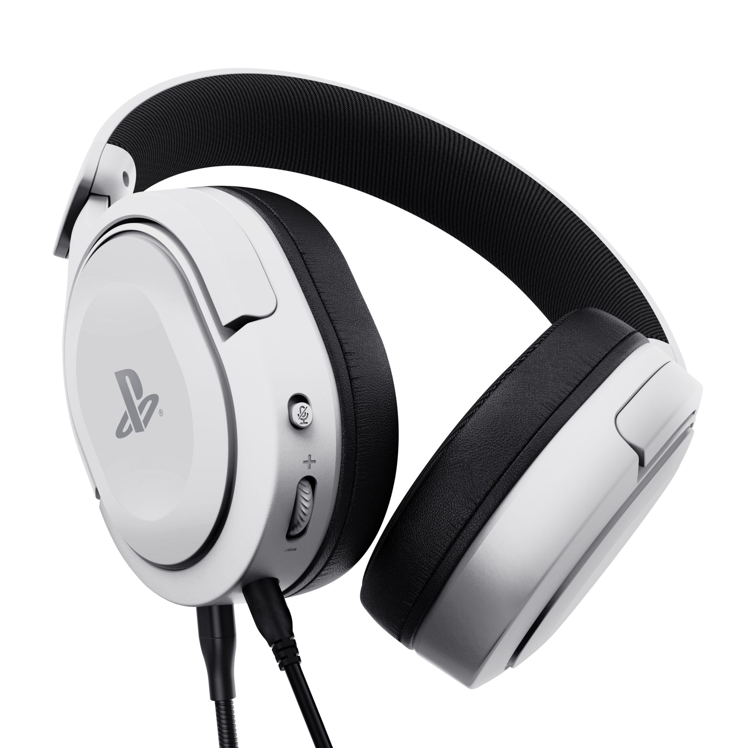 Headset Gaming TRUST GXT 498 Forta (Binaural - Com fios - Circum-aural - Preto e Branco), miniatura 3