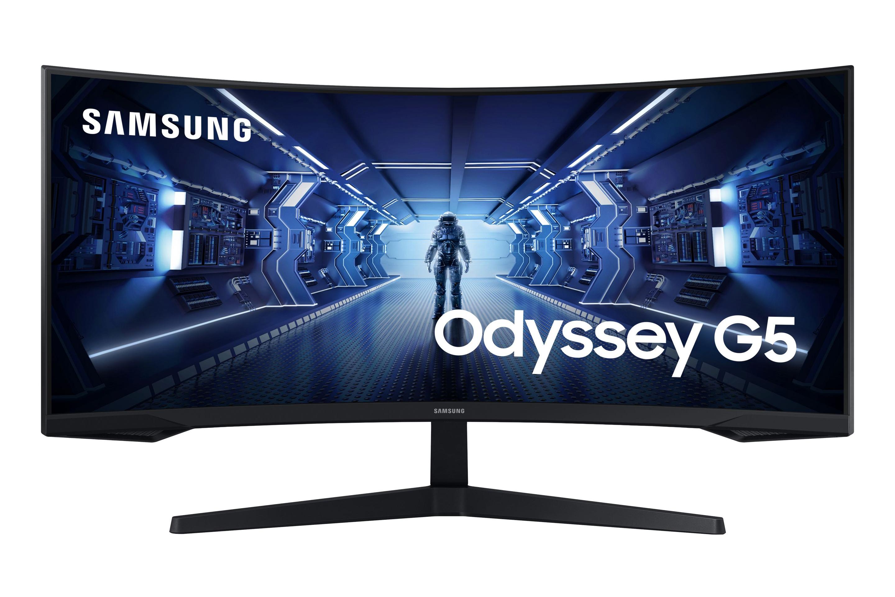 Monitor SAMSUNG Odyssey G5 LC34G55TWWPXEN (34" - VA - 165 Hz - Preto)