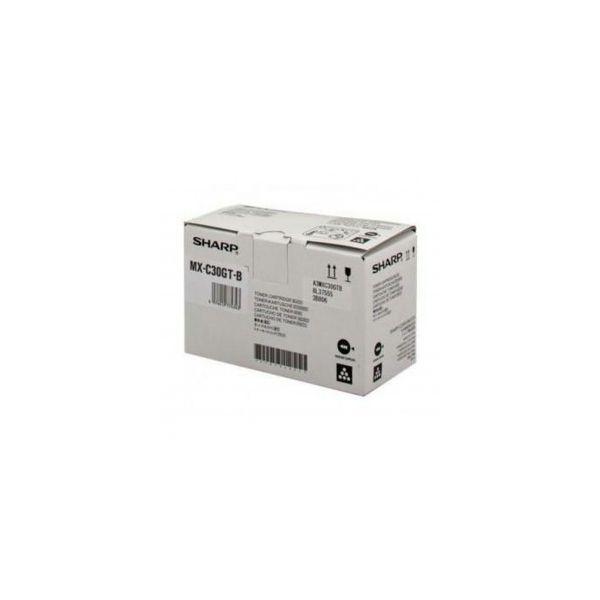 Toner SHARP MX-C30GTB (6000 páginas - Preto) — miniatura 2