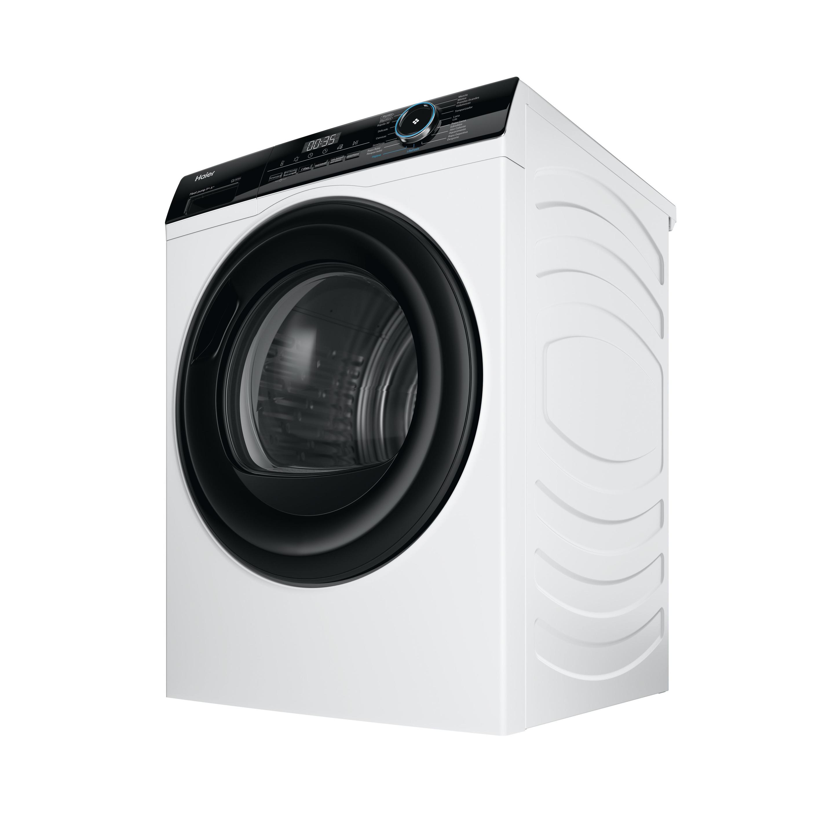 Máquina de Secar Roupa Independente HAIER HD90-A2939IB (9 kg - Bomba de calor - Direita - Branco) — miniatura 5