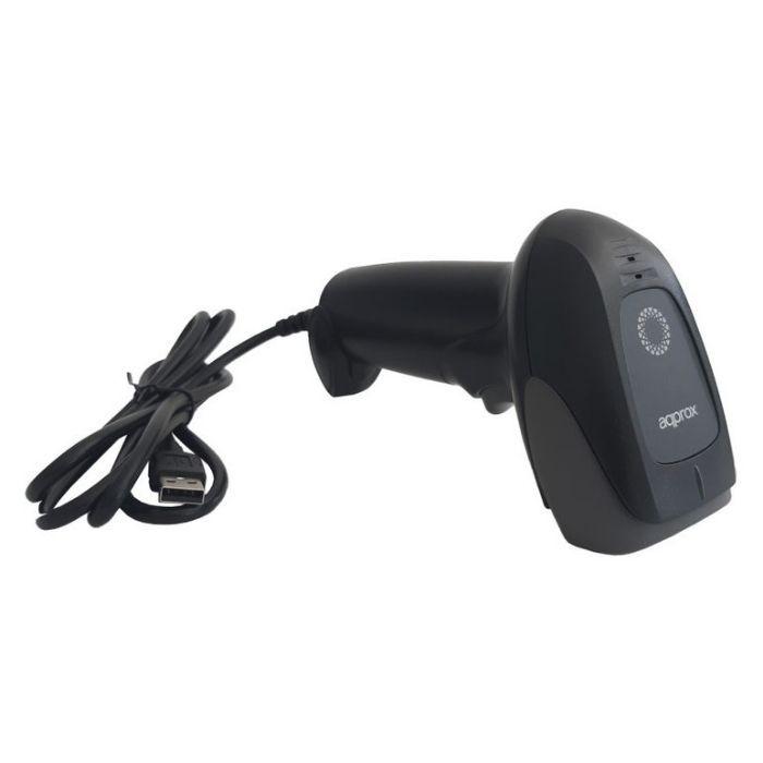 Leitor de Códigos de Barras APPROX appLS22 (USB - Preto) — miniatura 6