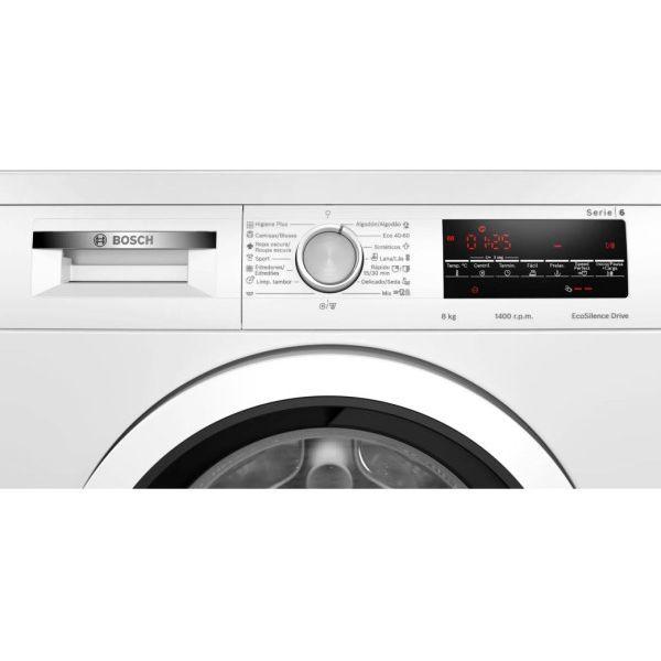 Máquina de Lavar Roupa Independente BOSCH WUU28T63ES (1400 RPM - B - A - Branco), miniatura 4