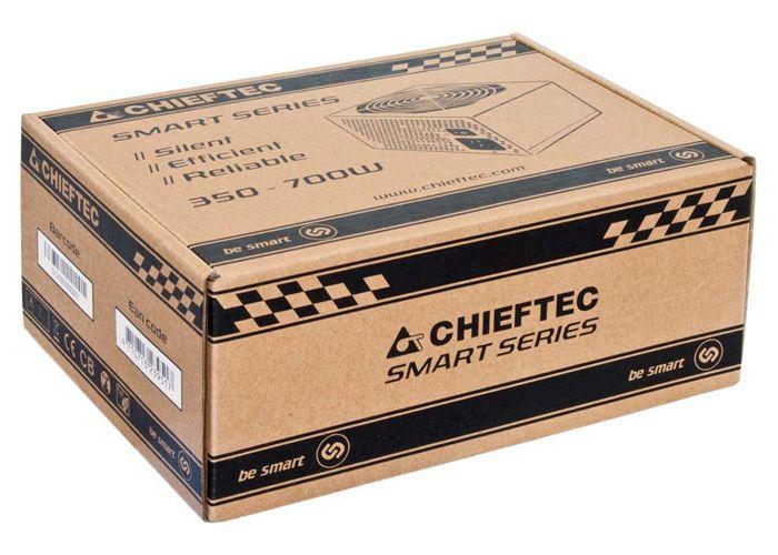 Fonte de Alimentação CHIEFTEC Smart GPS-500A8 (ATX - 500 W - Não modular - Preto), miniatura 5