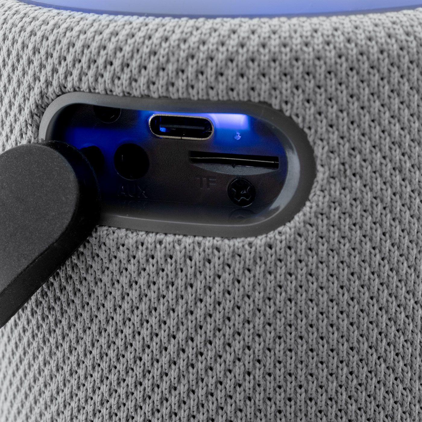 Coluna Portátil COOLBOX Drop G232 (14 W - AUX, USB Type-C - Cinzento) — miniatura 4