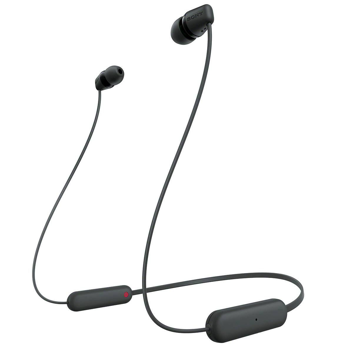 Auscultadores SONY WI-C100B (Binaural - Sem fios - Intra-aural - Preto), miniatura 2