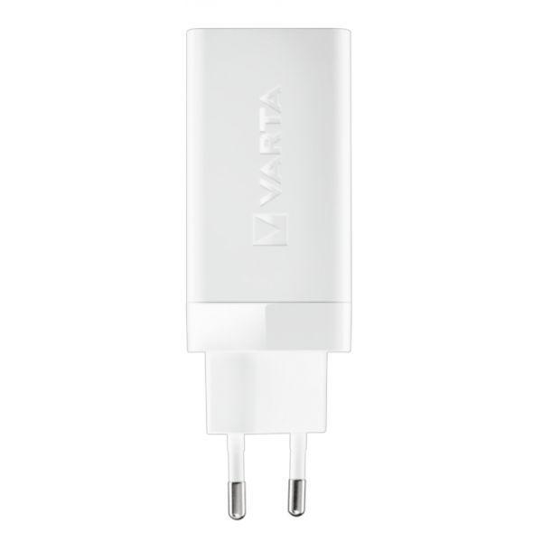 Carregador de Parede VARTA High Speed Charger 65W GaN (Universal - AC - Branco), miniatura 3