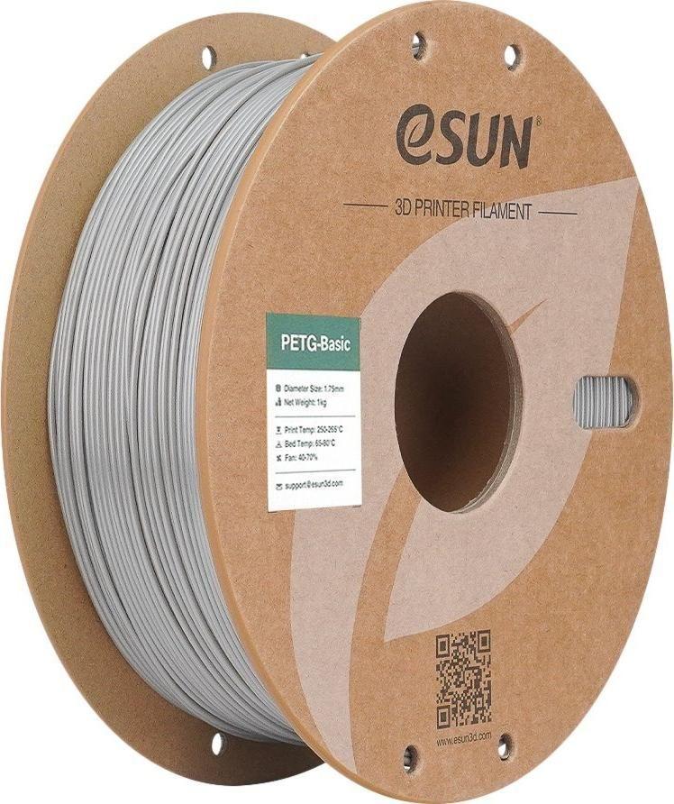 Filamento 3D ESUN PETG-Basic175S1P1 (Prateado)