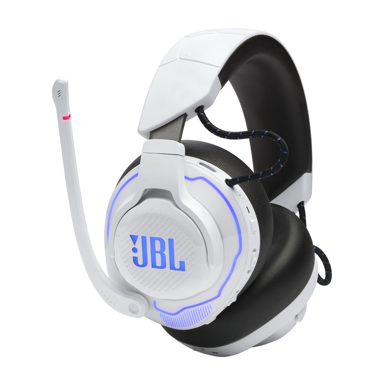 Headset Gaming JBL Quantum 910P (Binaural - Com fios e sem fios - Circum-aural - Azul/Branco) — miniatura 11