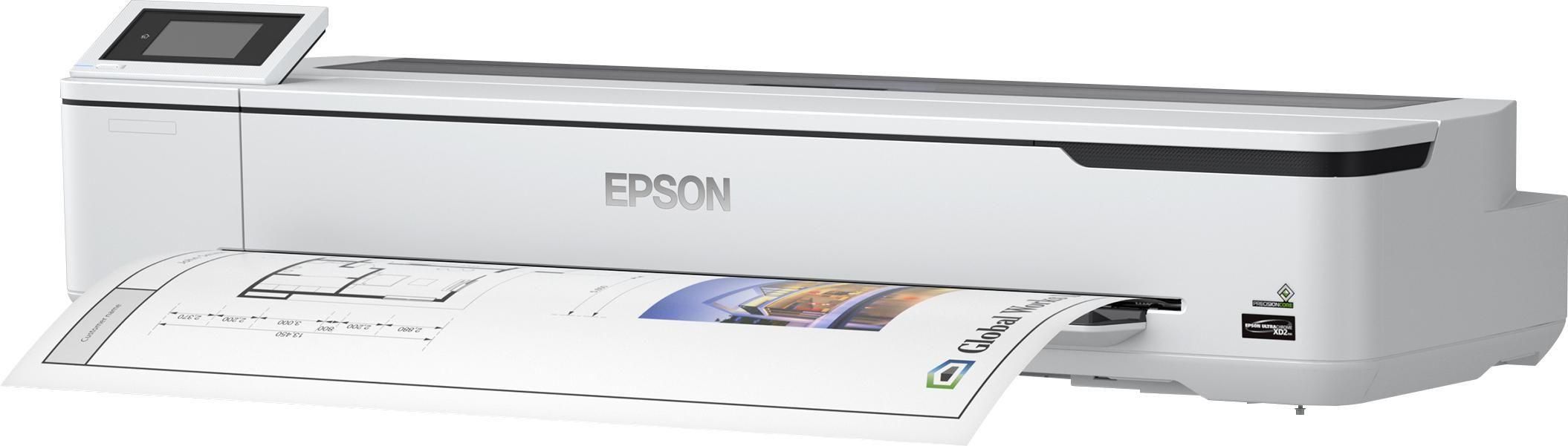 Impressora de Grande Formato EPSON SureColor SC-T5100N (Com Fios - Branco) — miniatura 2