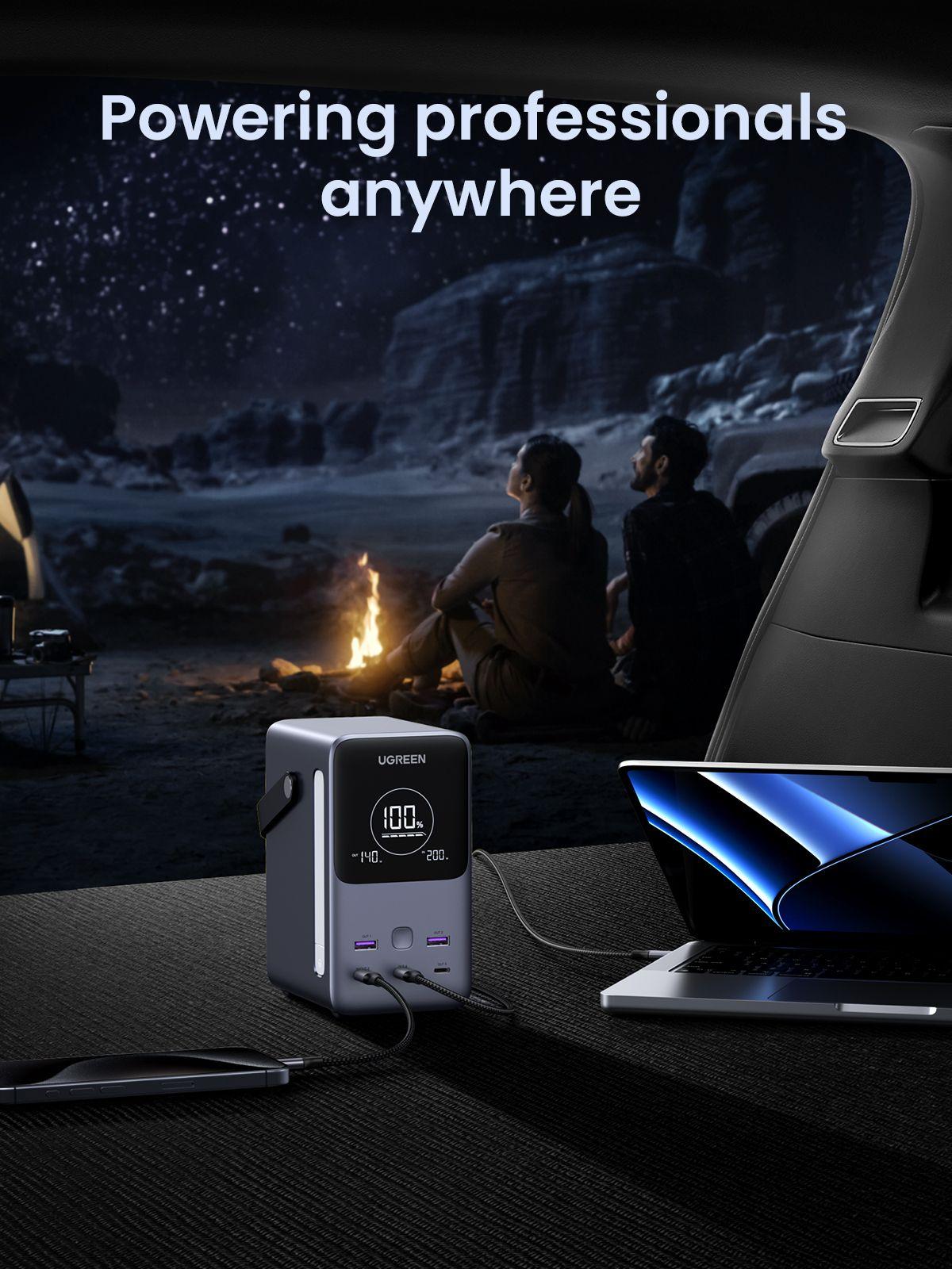 Powerbank UGREEN PB770 (48000 mAh - 153,6 Wh - PD 3.1 até 140 W - Cinzento), miniatura 13