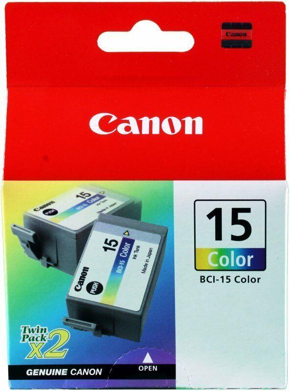 Tinteiro CANON BCI-15C (349 páginas - CANON COLORE I70 - Ciano/Magenta/Amarelo), miniatura 2