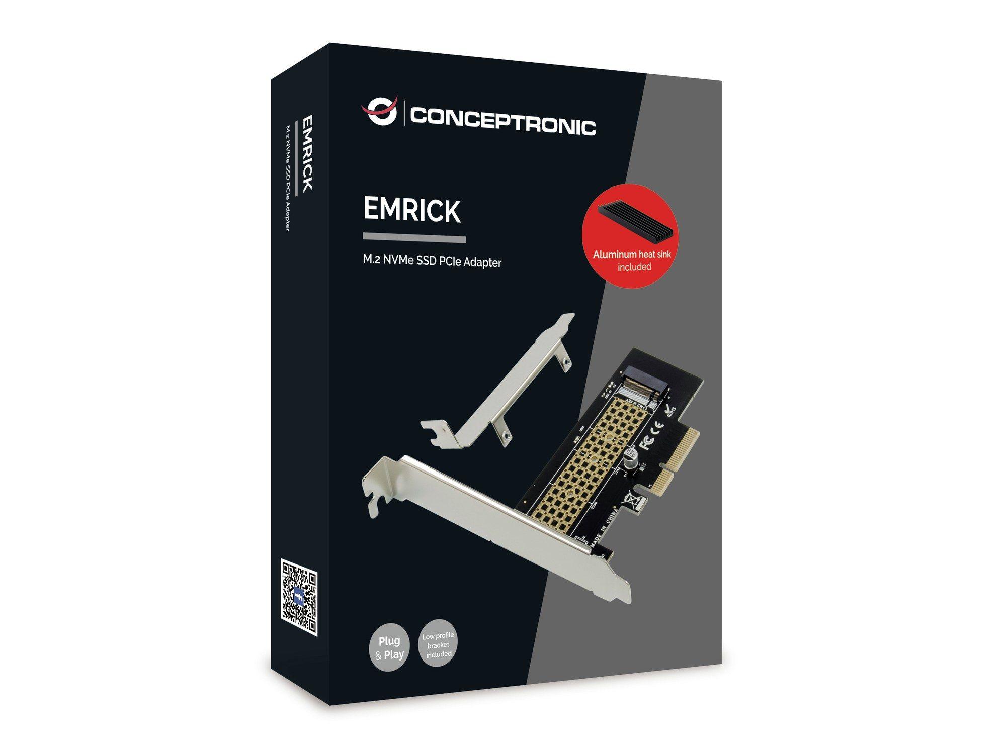 Placa Controladora CONCEPTRONIC EMRICK05BS (PCIe 3.0 x4 - M.2 NVMe) — miniatura 4