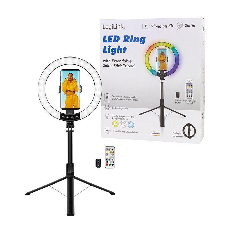 Anel de Iluminação LOGILINK AA0156 (5 W - Preto) — miniatura 6