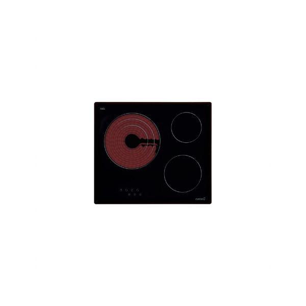 Placa Vitrocerâmica de Encastre CATA TT6003 (3 zonas - 5700 W - Vitrocerâmica radiante - Preto), miniatura 2