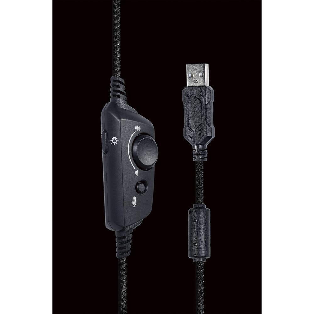 Headset Gaming GEMBIRD GHS-SANPO-S300 (Binaural - Com fios - Circum-aural - Preto), miniatura 5