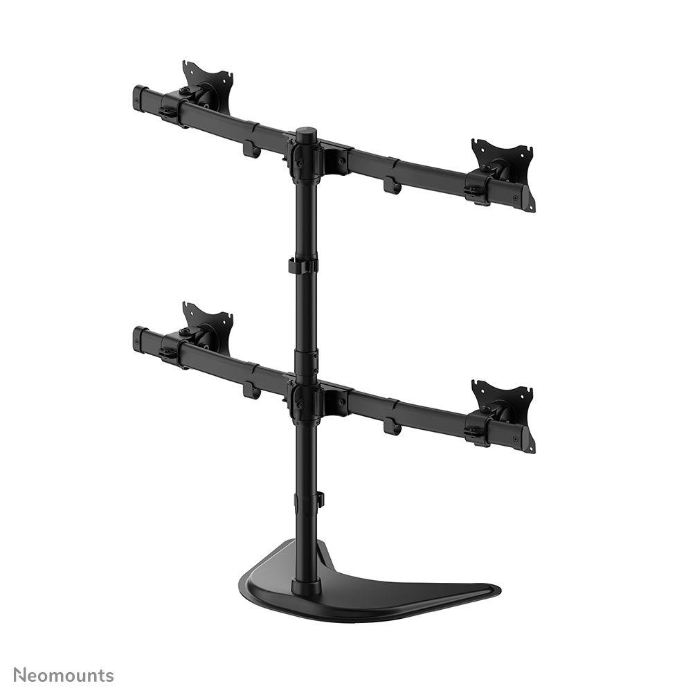 Suporte de Monitor NEOMOUNTS NM-D335D4BLACK (4 Monitores - 10–27" - Preto), miniatura 13