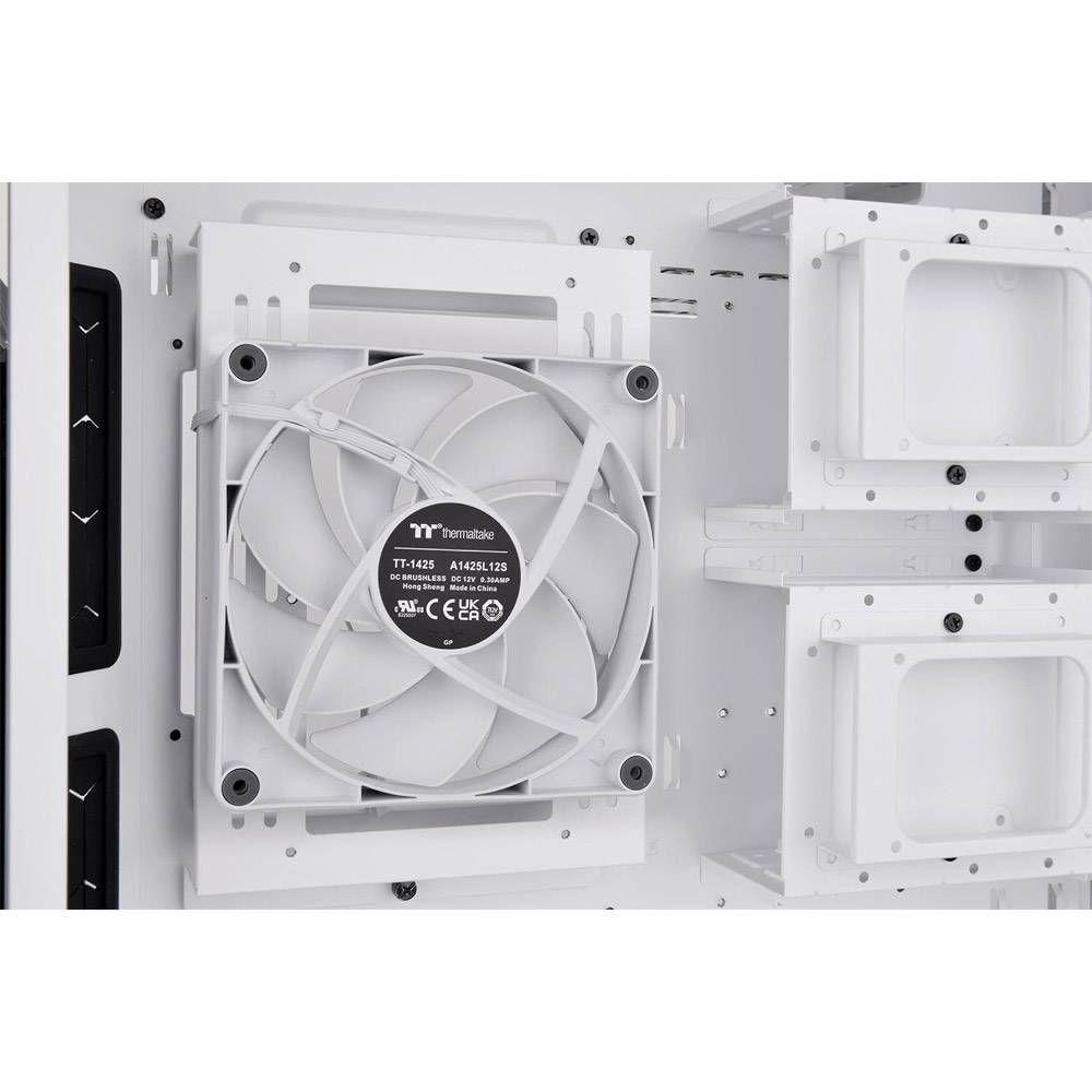 Caixa PC THERMALTAKE CTE C700 Air Snow (Midi Tower - Ferro, ABS - 19 cm - Branco) — miniatura 6