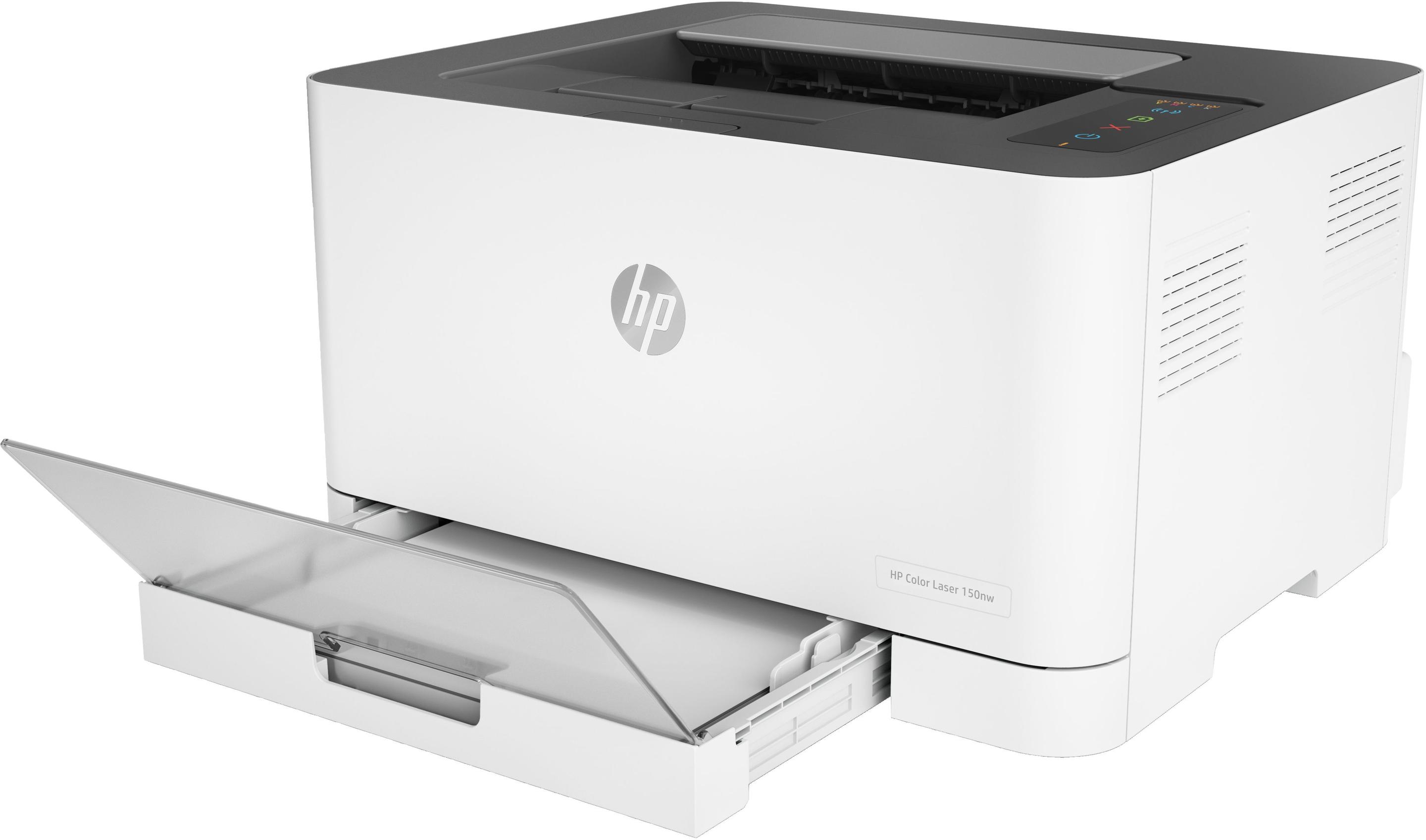 Impressora Laser a Cores HP Color Laser 150nw (A4 - Impressão a cores - 150 folhas - Branco), miniatura 2