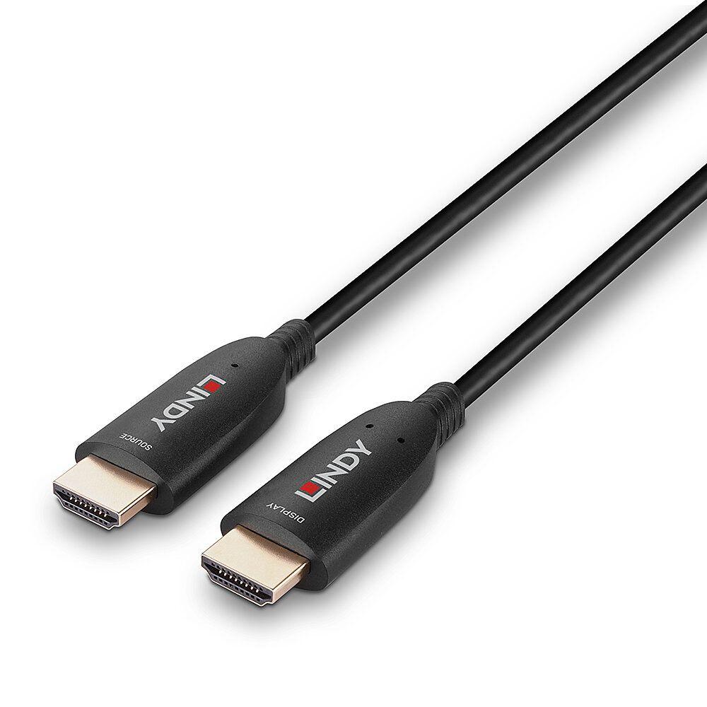 Cabo HDMI Híbrido de Fibra Ótica LINDY 38512 (20 m - 120 Hz - HDMI Type A - Preto), miniatura 5