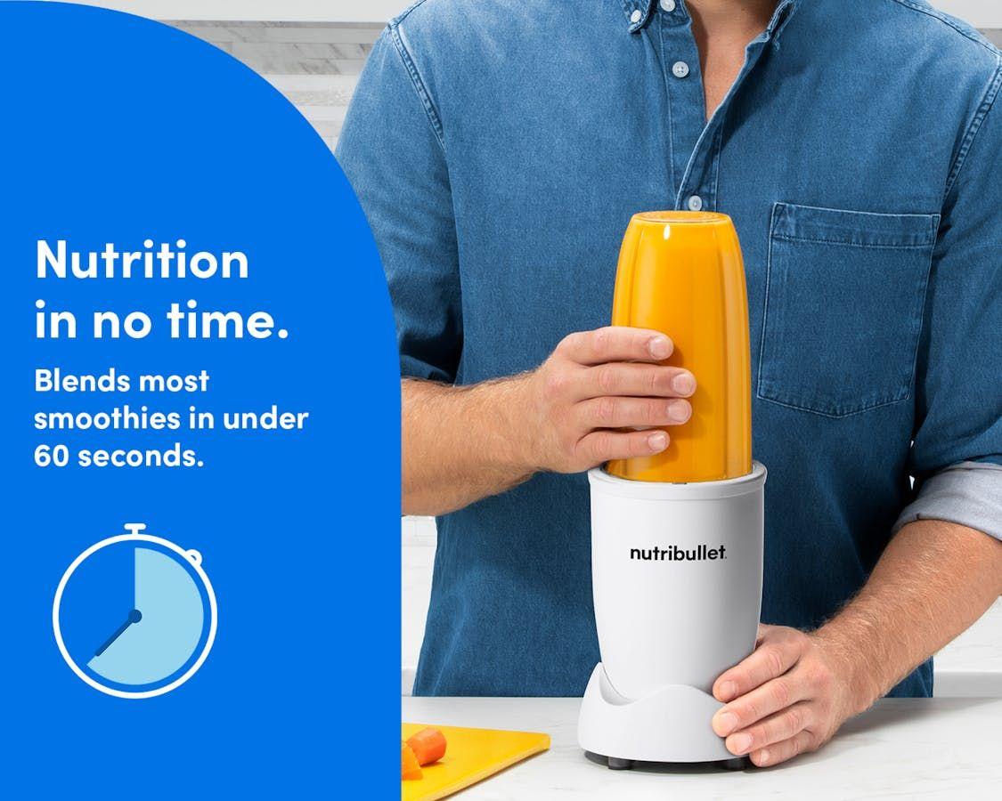 Liquidificadora desportiva NUTRIBULLET Pro NB907MAW (Liquidificadora desportiva - 900 W - 25000 RPM - Branco) — miniatura 6
