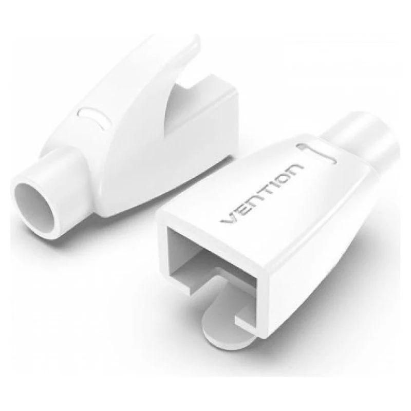Capas Protetoras para Conector RJ45 VENTION IODW0-100 (Conectores RJ45 - Branco)