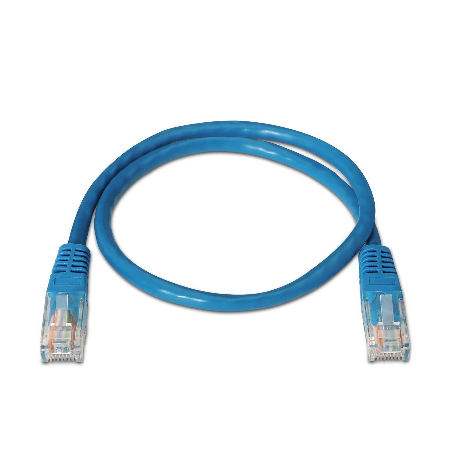 Cabo de Rede AISENS A135-0243 (2 m - Cat6 - RJ-45 - Azul), miniatura 2