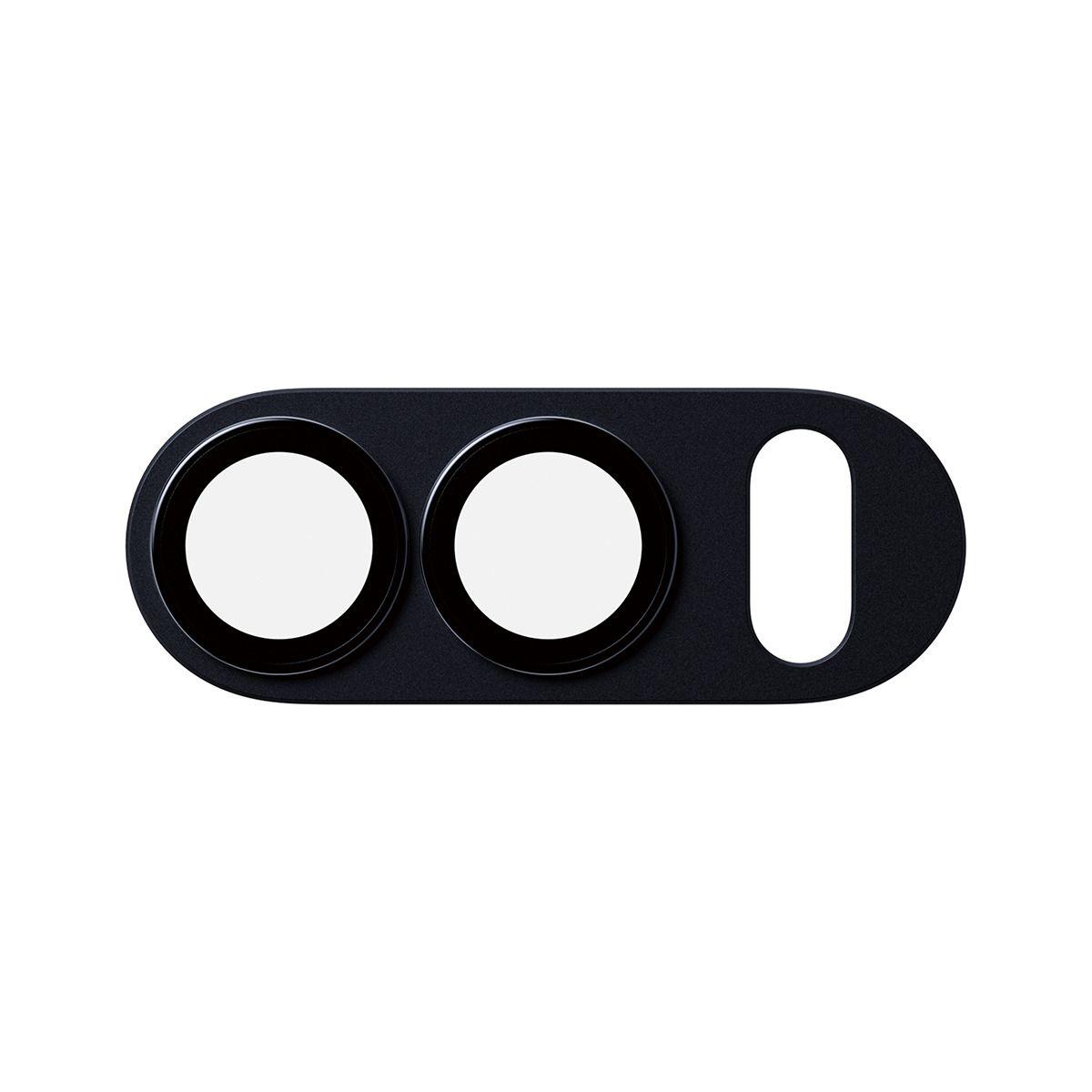 Protetor de Lentes da Câmara PANZERGLASS Fender Camera Lens Protector Midnight iPhone Duo (Apple - Silicone - Azul) — miniatura 4