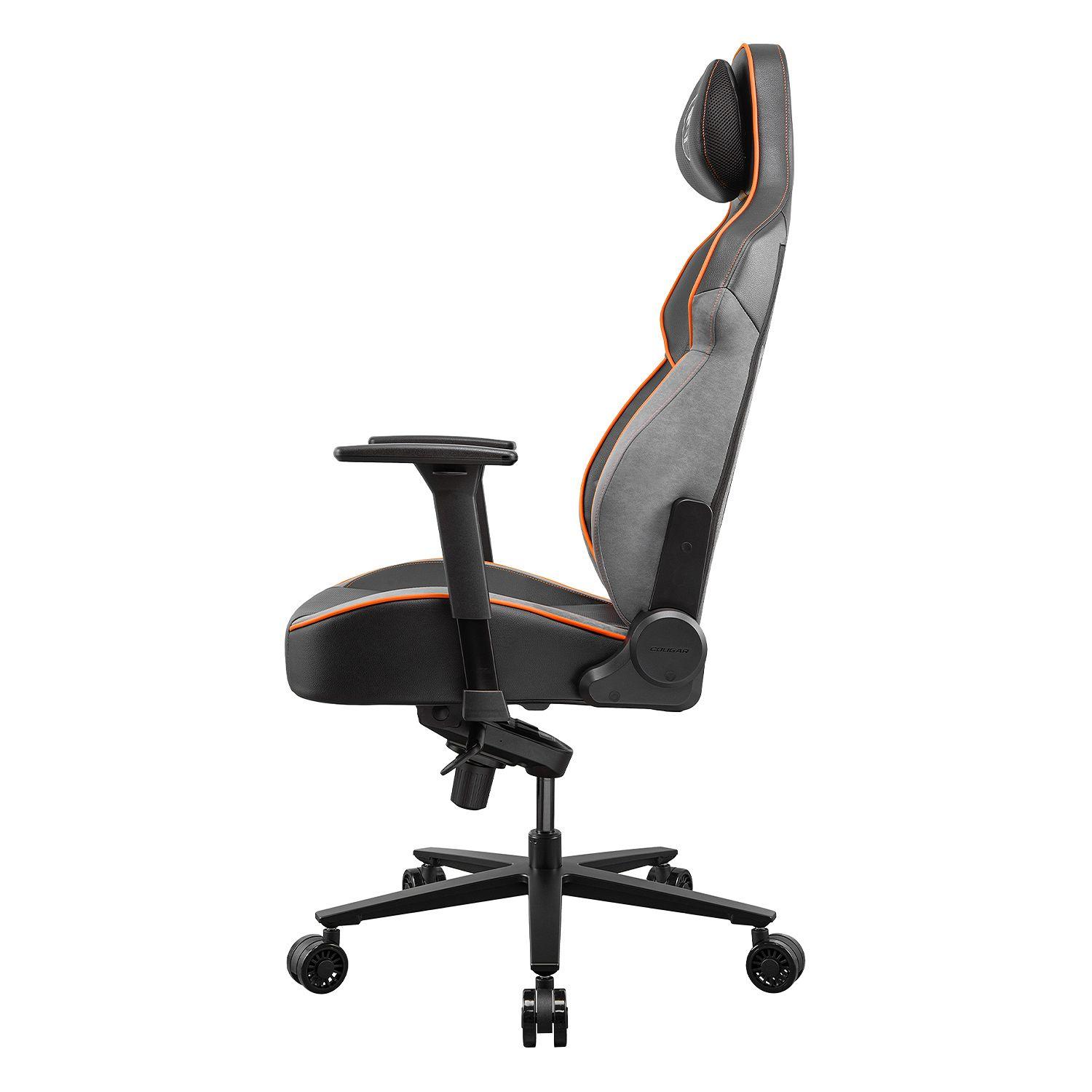 Cadeira Gaming COUGAR NxSys Aero (160 kg - 139 cm - Até 150º, 86.5 cm - Preto/Laranja), miniatura 5