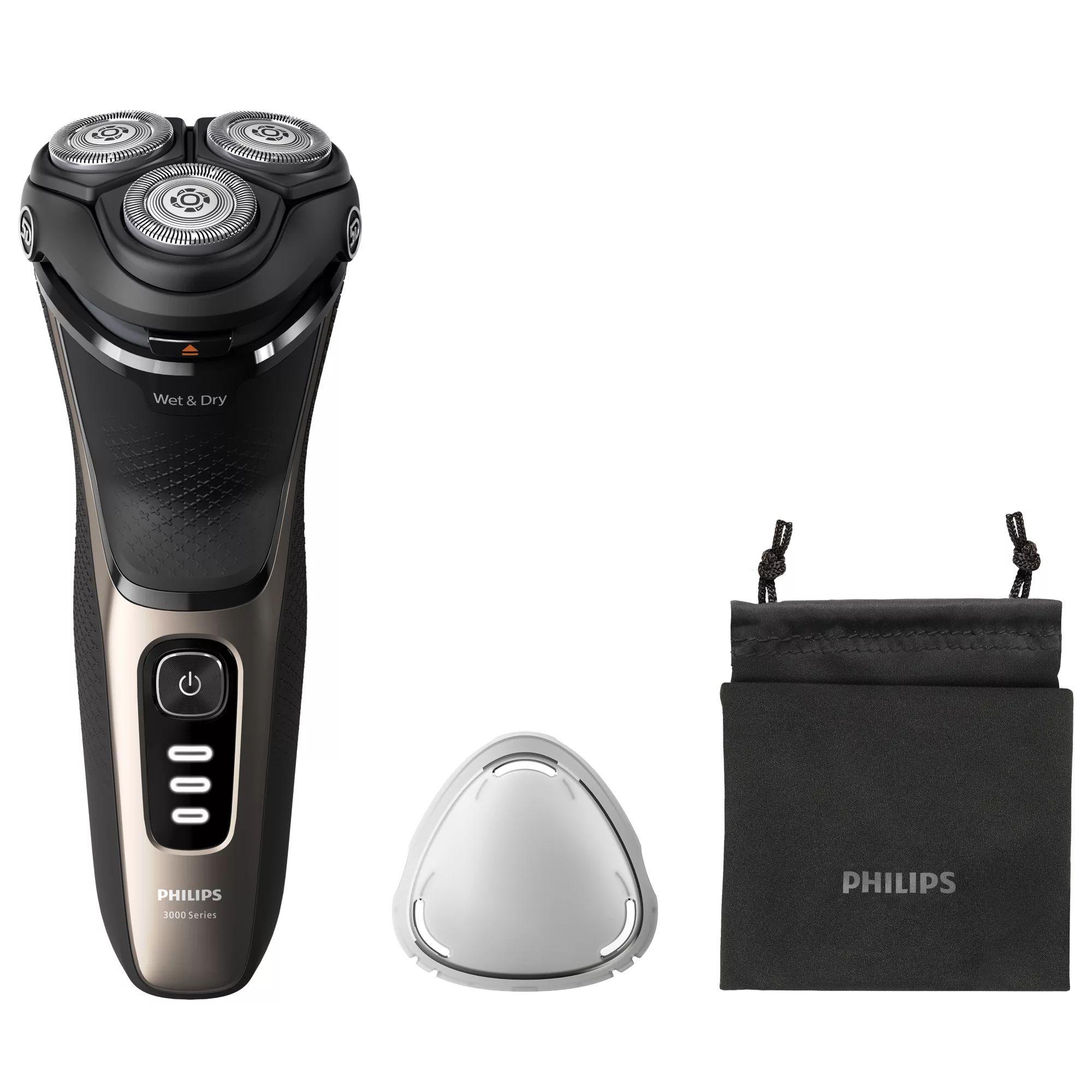 Máquina de Barbear PHILIPS S3242/12 (Preto e Dourado)