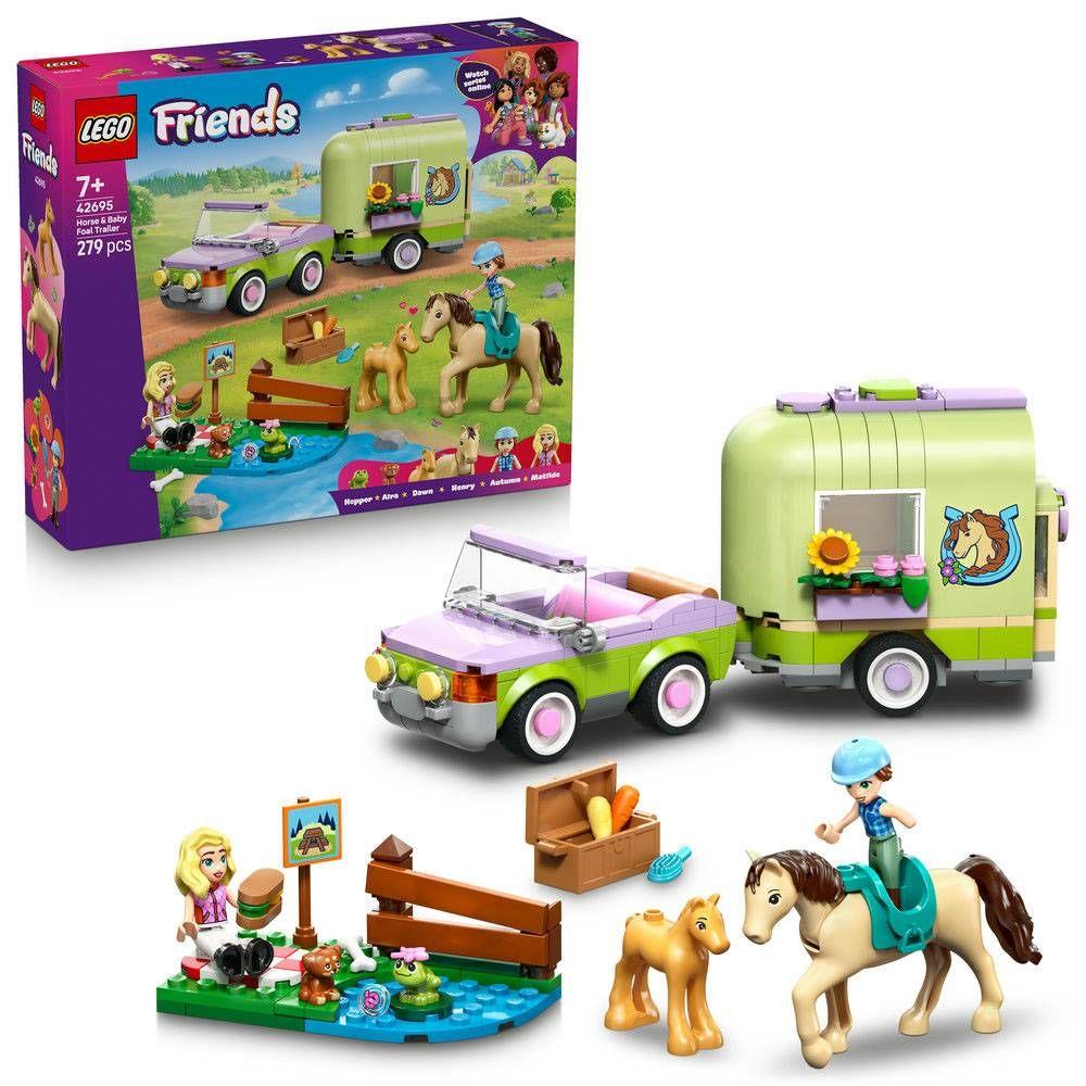 LEGO 42695 Friends Reboque Para Cavalo e Potro (7+ anos - 279 peças), miniatura 3