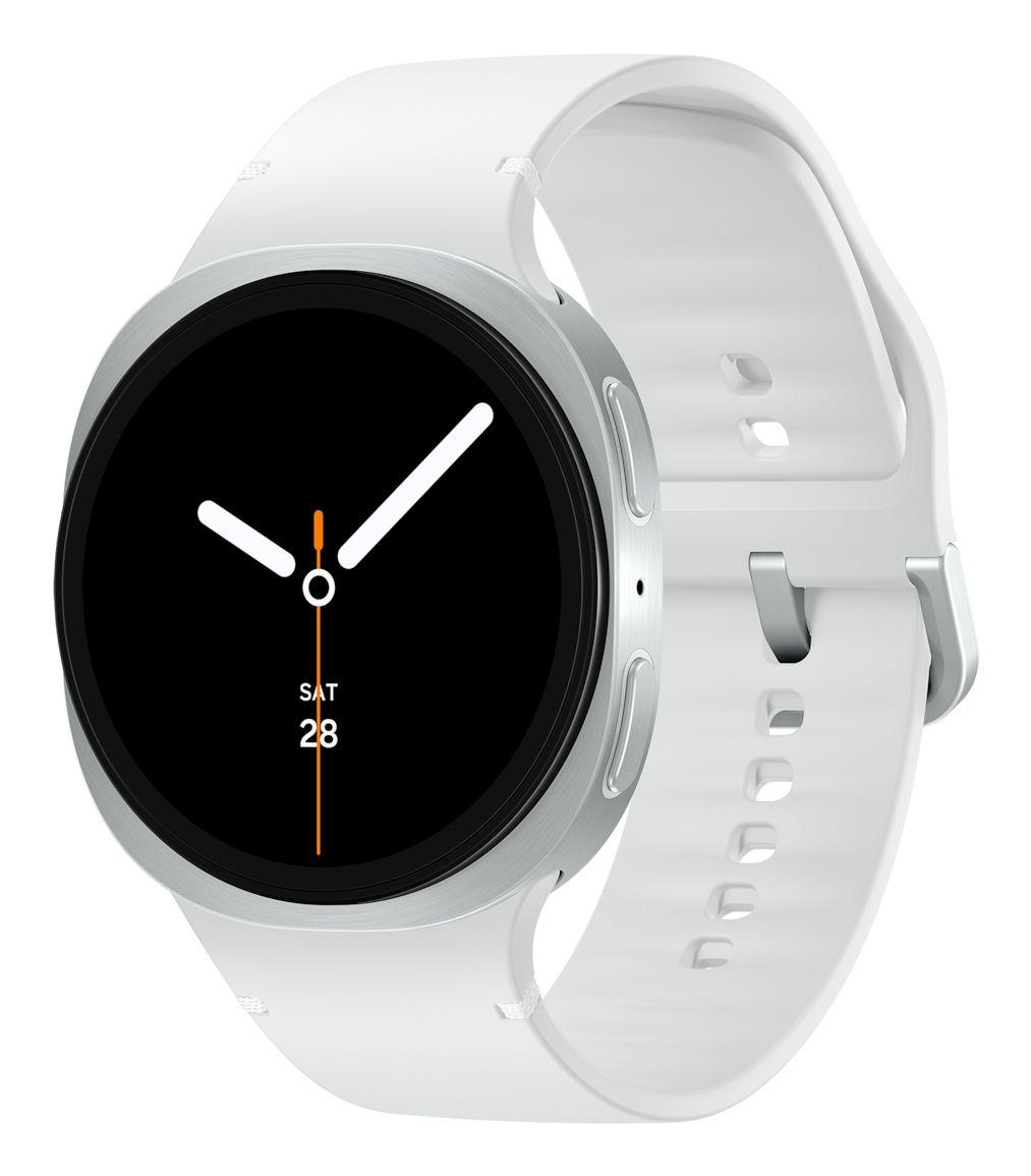 Smartwatch SAMSUNG Galaxy Watch8 44 mm (Redondo - Wear OS - Exynos W1000 - Prateado)