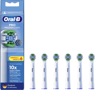 Cabeças de Escova Elétrica BRAUN Oral-B Pro Precision Clean (Branco)