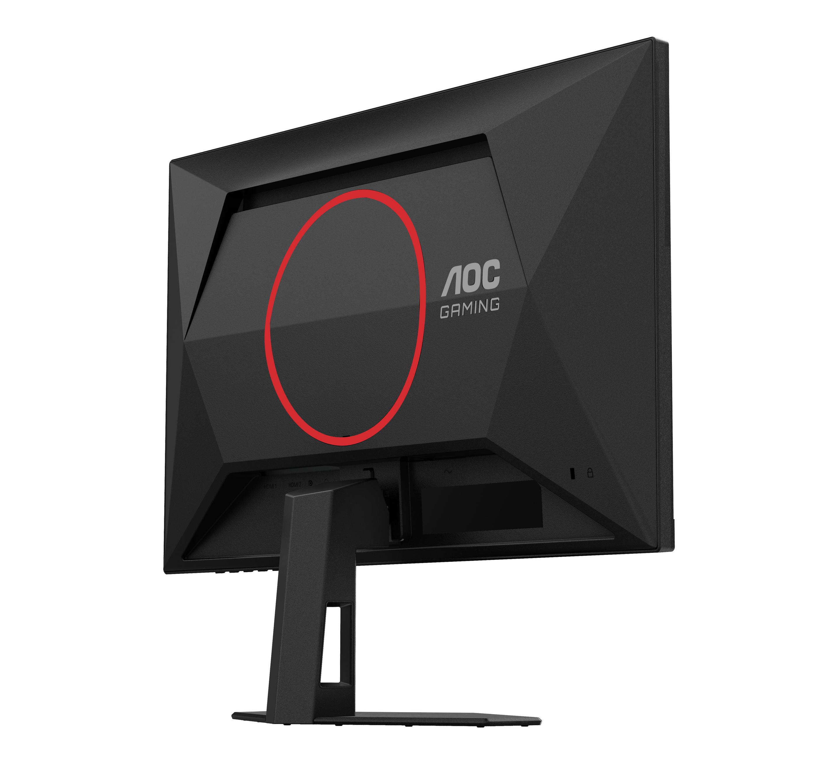 Monitor AOC 24G4HRE (23,8" - Fast IPS - 200 Hz - Preto e Vermelho) — miniatura 9