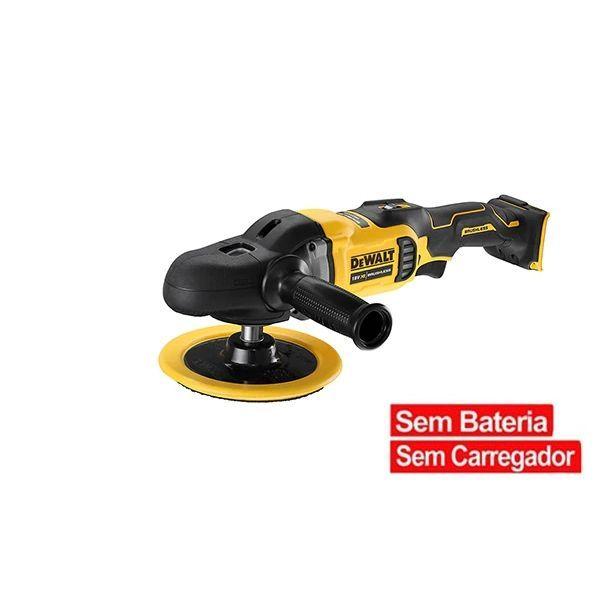 Polidora Rotativa DEWALT DCM849N-XJ (18 V - Bateria - Amarelo e Preto)