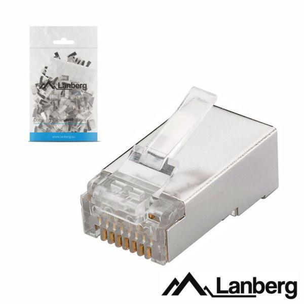 Ficha RJ45 LANBERG PLS-6000 (Transparente), miniatura 2